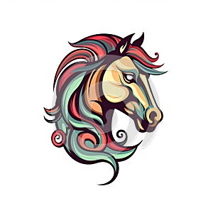 Horse logo photo