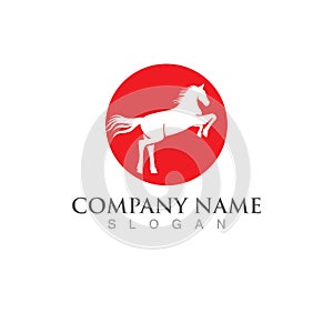 Horse Logo Template Vector icon