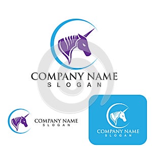 Horse Logo Template Vector icon