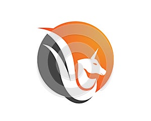 Horse Logo Template Vector symbols animals icons app