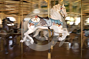 Horse merry-go-round