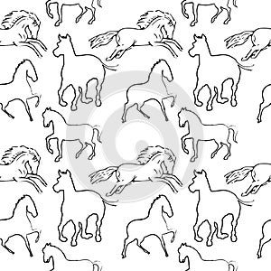 Horse pattern