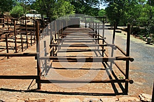 HORSE PENS AND PADDOCKS AT GROENKLOOF NATURE RESERVE