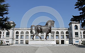 Horse racetrack in Milan