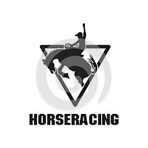 Horse racing competition logo