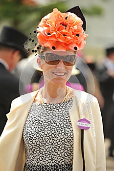 Horse racing,Ladies day at Ascot