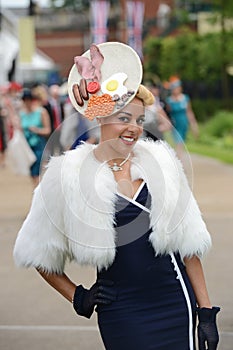 Horse Racing,Ladies day at Ascot