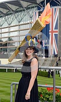 Horse Racing,Ladies day at Ascot