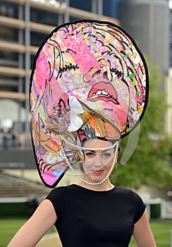 Horse Racing,Ladies day at Ascot