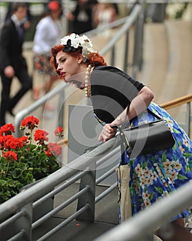 Horse Racing,Ladies day at Ascot