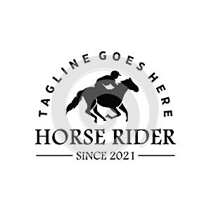 Horse Racing logotype template.