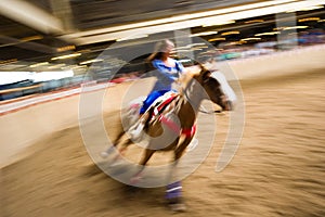 Horse riding competition