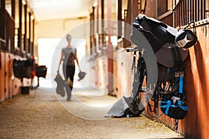 Horse riding equipment