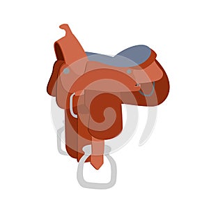 Horse saddle icon