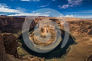 Horse Shoe Bend on the colorado river