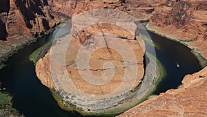 Horse shoe bend in Page Arizona