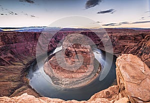 Horse shoe bend, page Arizona