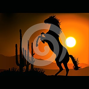 Horse Silhouette A