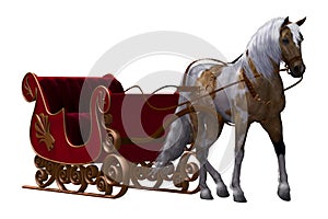 Horse and Sleigh photo