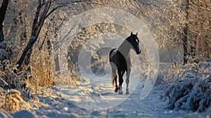 Sunset Over Cityscape With Infinity Pool Reflection