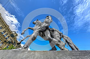 Horse Tamer - Anichkov Bridge - Saint Petersburg, Russia