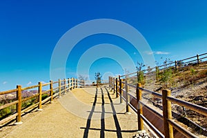 Horse trail fence Moorpark California