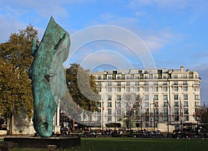 Horse at Water by Nic Fiddian-Green, London