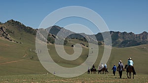 Horseback Riding in Mongolia