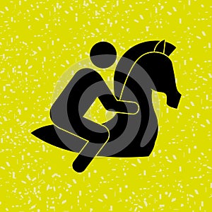 horsemanship icon design