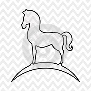 horsemanship icon design