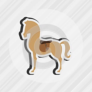 horsemanship icon design