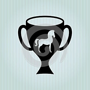 horsemanship icon design photo