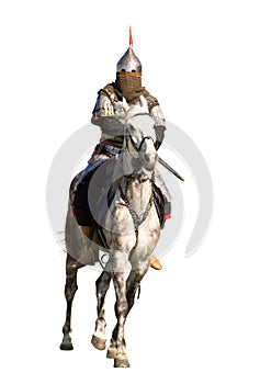 Horserider isolated