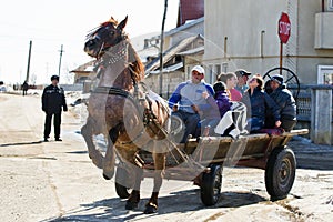 Horses Easter(Pastele Cailor) Festival