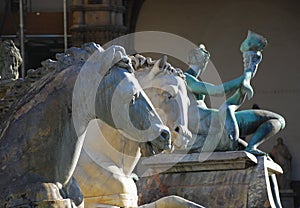 Horses from Neptune Statue, Florence 2