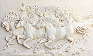 Horses sculptures,Use to decorate