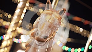 Horses of a Vintage Carousel