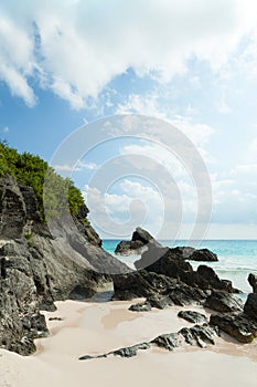 Horseshoe Bay Beach in Bermuda