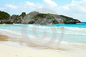 Horseshoe Bay Beach in Bermuda