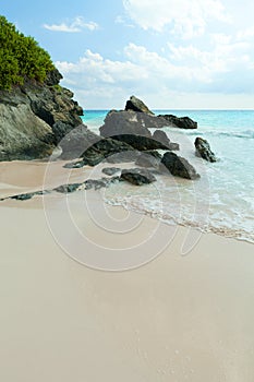 Horseshoe Bay Beach in Bermuda