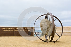 Horseshoe Bay Shipwreck Locations Monument