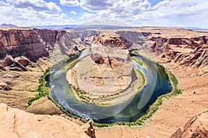 Horseshoe bend at Antelope National park