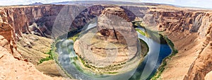 Horseshoe bend at Antelope National park