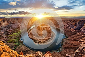 Horseshoe Bend and Colorado River