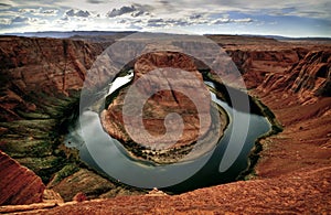 Horseshoe Bend, Colorado River, Arizona photo