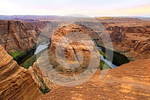 Horseshoe Bend, Colorado River, Glen Canyon, Arizona, USA