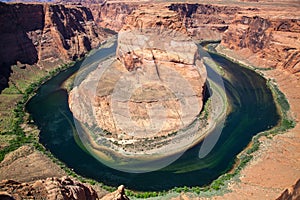 Horseshoe bend, Colorado river, Page, Arizona