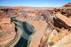 Horseshoe bend, Colorado river, Page, Arizona