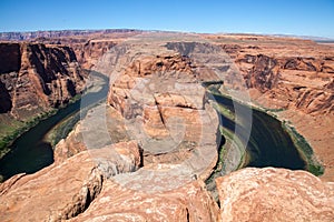 Horseshoe bend, Colorado river, Page, Arizona