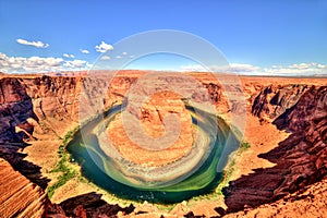 Horseshoe Bend on Colorado River at Sunrise, Utah